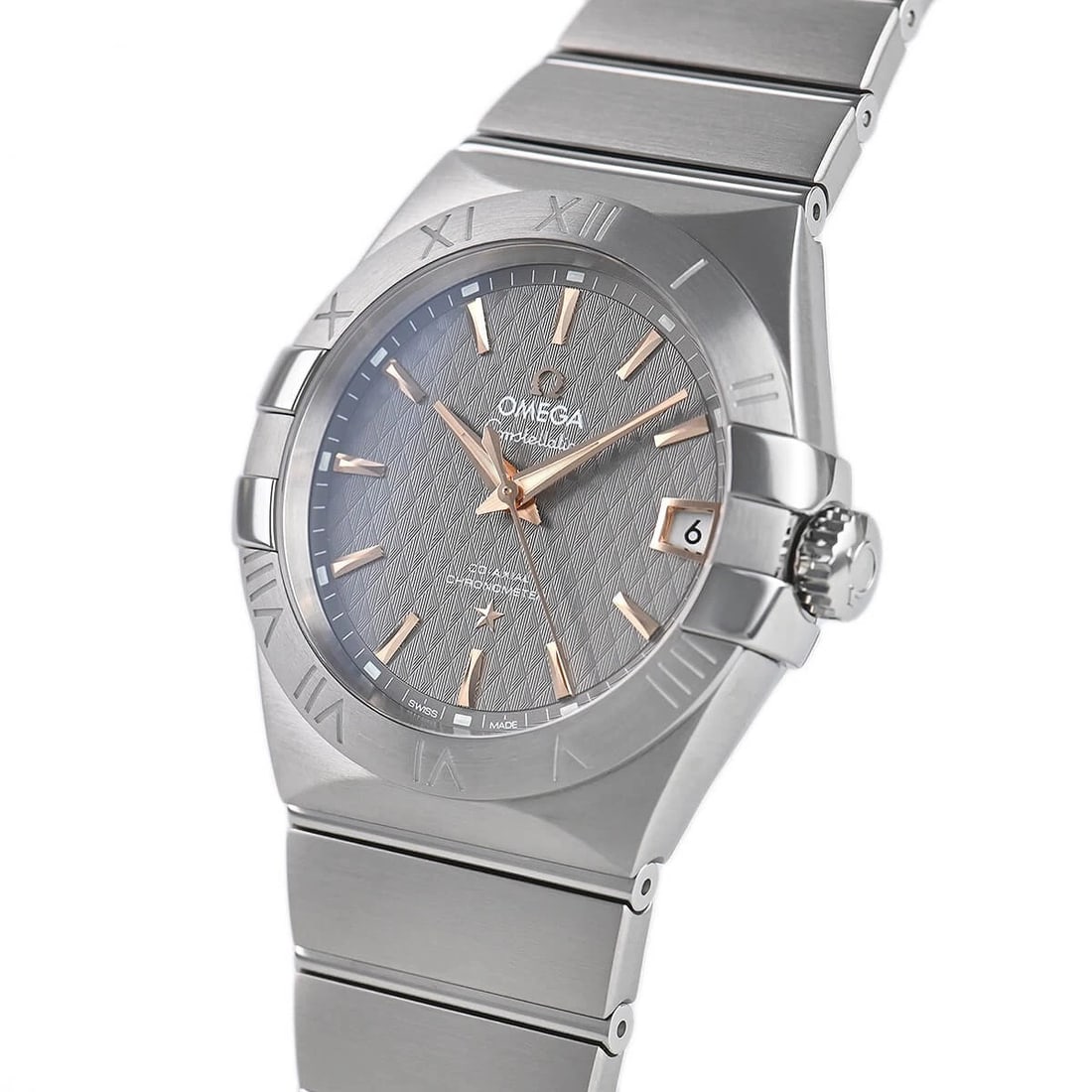 OMEGA CONSTELLATION CO-AXIAL CHRONOMETER WATCH: OMEGA Constellation Co-Axial Chronometer Watch Brand: OMEGA Type/Style: Wristwatch Material: Case Material stainless Color: Dial Color gray Size: Case Size Case Size: 38.0mm Accessories: None