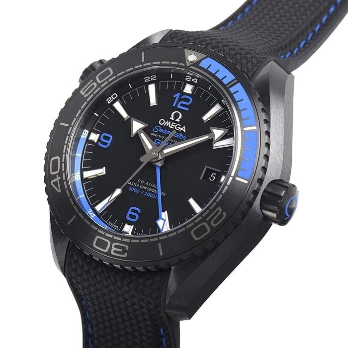 OMEGA SEAMASTER PLANET OCEAN DEEP BLACK WATCH: OMEGA Seamaster Planet Ocean Deep Black Watch Brand: OMEGA Type/Style: Wristwatch Material: Case Material ceramic Color: Dial Color black Size: Case Size Case Size: 45.5mm Accessories: None