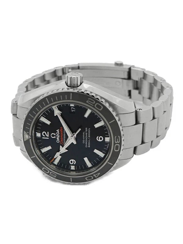 OMEGA SEAMASTER PLANET OCEAN WATCH: OMEGA Seamaster Planet Ocean Watch Brand: OMEGA Type/Style: Wristwatch Material: Case Material stainless Color: Dial Color black Size: Case Size Case: Approx. 42mm Diameter Wrist Size: Max. Approx. 19
