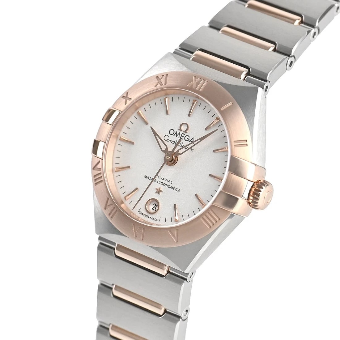OMEGA CONSTELLATION WATCH: OMEGA Constellation Watch Brand: OMEGA Type/Style: Wristwatch Material: Case Material Stainless steel and Sedna gold Color: Dial Color Silver Size: Case Size Case Size: 29.0mm Accessories: None