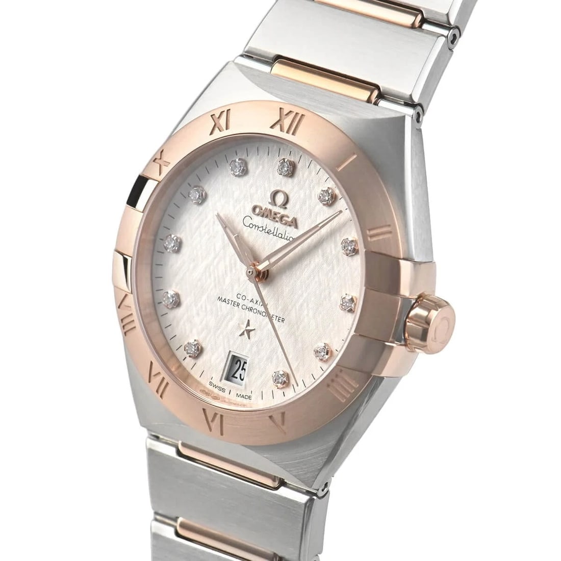 OMEGA CONSTELLATION WATCH: OMEGA Constellation Watch Brand: OMEGA Type/Style: Wristwatch Material: Case Material Stainless Steel Sedona Gold Color: Dial Color Silver Size: Case Size Case Size: 36.0mm Accessories: None <
