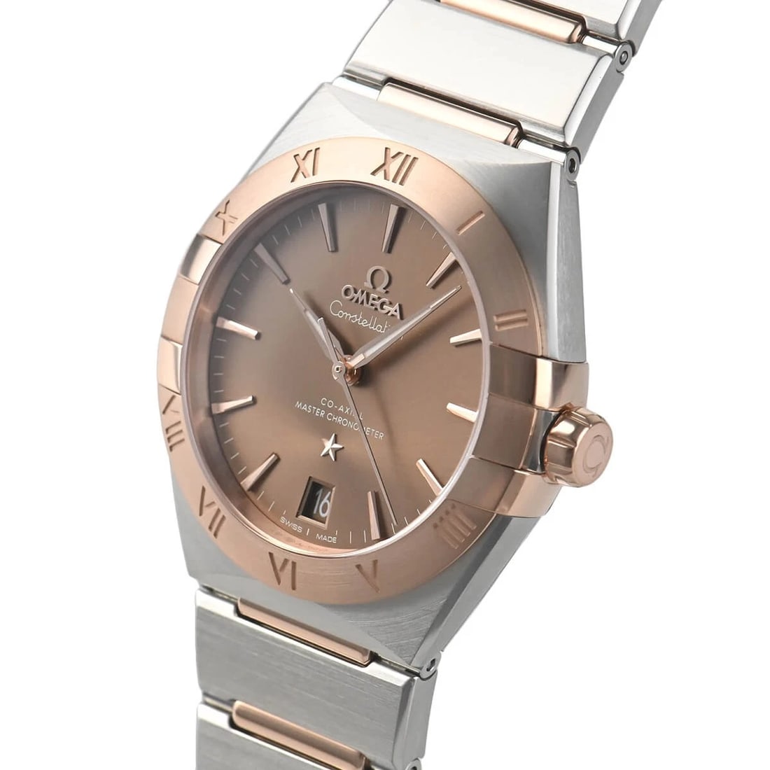 OMEGA CONSTELLATION WATCH: OMEGA Constellation Watch Brand: OMEGA Type/Style: Wristwatch Material: Case Material Stainless steel and Sedna gold Color: Dial Color Brown Size: Case Size Case Size: 36.0mm Accessories: None