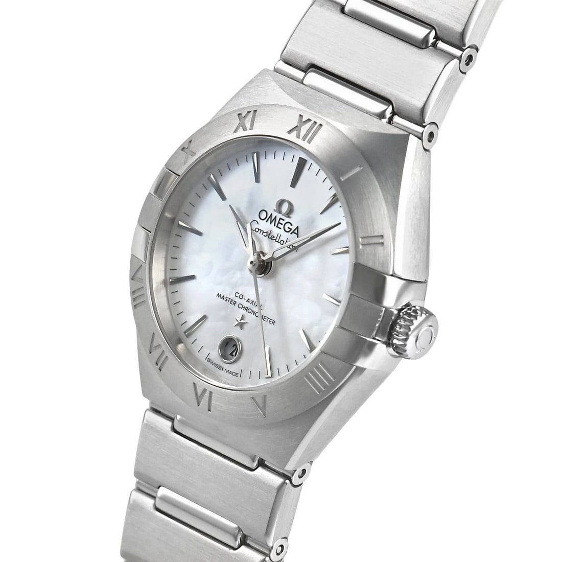 OMEGA CONSTELLATION MANHATTAN MASTER CHRONOMETER WATCH: OMEGA Constellation Manhattan Master Chronometer Watch Brand: OMEGA Type/Style: Wristwatch Material: Case Material stainless Color: Dial Color white Size: Case Size Case Size: 29.0mm Accessories: