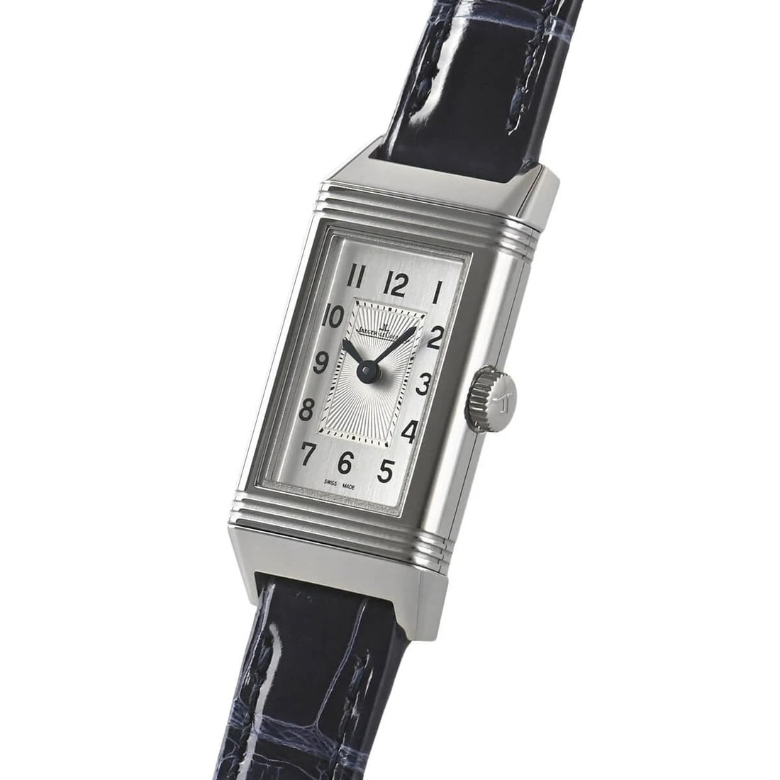 JAEGER-LECOULTRE REVERSO CLASSIC ORIGIN WATCH: JAEGER-LECOULTRE Reverso Classic Origin Watch Brand: JAEGER-LECOULTRE Type/Style: Wristwatch Material: Case Material stainless Color: Dial Color Silver Gray Size: Case Size Case Size: 32.5 x 16.3 mm
