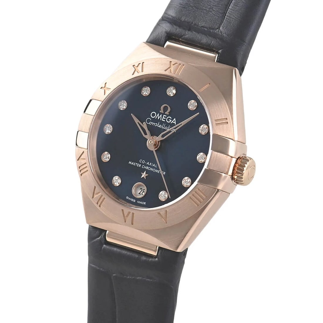 OMEGA CONSTELLATION WATCH: OMEGA Constellation Watch Brand: OMEGA Type/Style: Wristwatch Material: Case Material Sedna Gold Color: Dial Color blue Size: Case Size Case Size: 29.0mm Accessories: None Accessories Noti