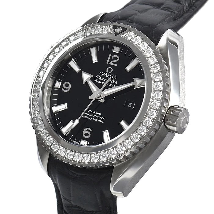 OMEGA SEAMASTER PLANET OCEAN WATCH: OMEGA Seamaster Planet Ocean Watch Brand: OMEGA Type/Style: Wristwatch Material: Case Material stainless Color: Dial Color black Size: Case Size Case Size: 37.5mm Accessories: None Accesso