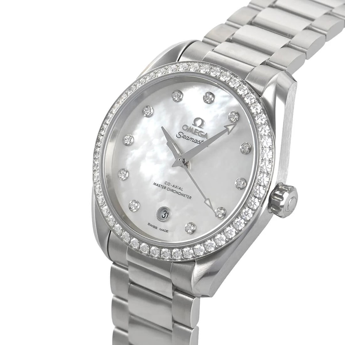 OMEGA SEAMASTER AQUA TERRA WATCH: OMEGA Seamaster Aqua Terra Watch Brand: OMEGA Type/Style: Wristwatch Material: Case Material stainless Color: Dial Color white Size: Case Size Case Size: 38.0mm Accessories: None Accessori