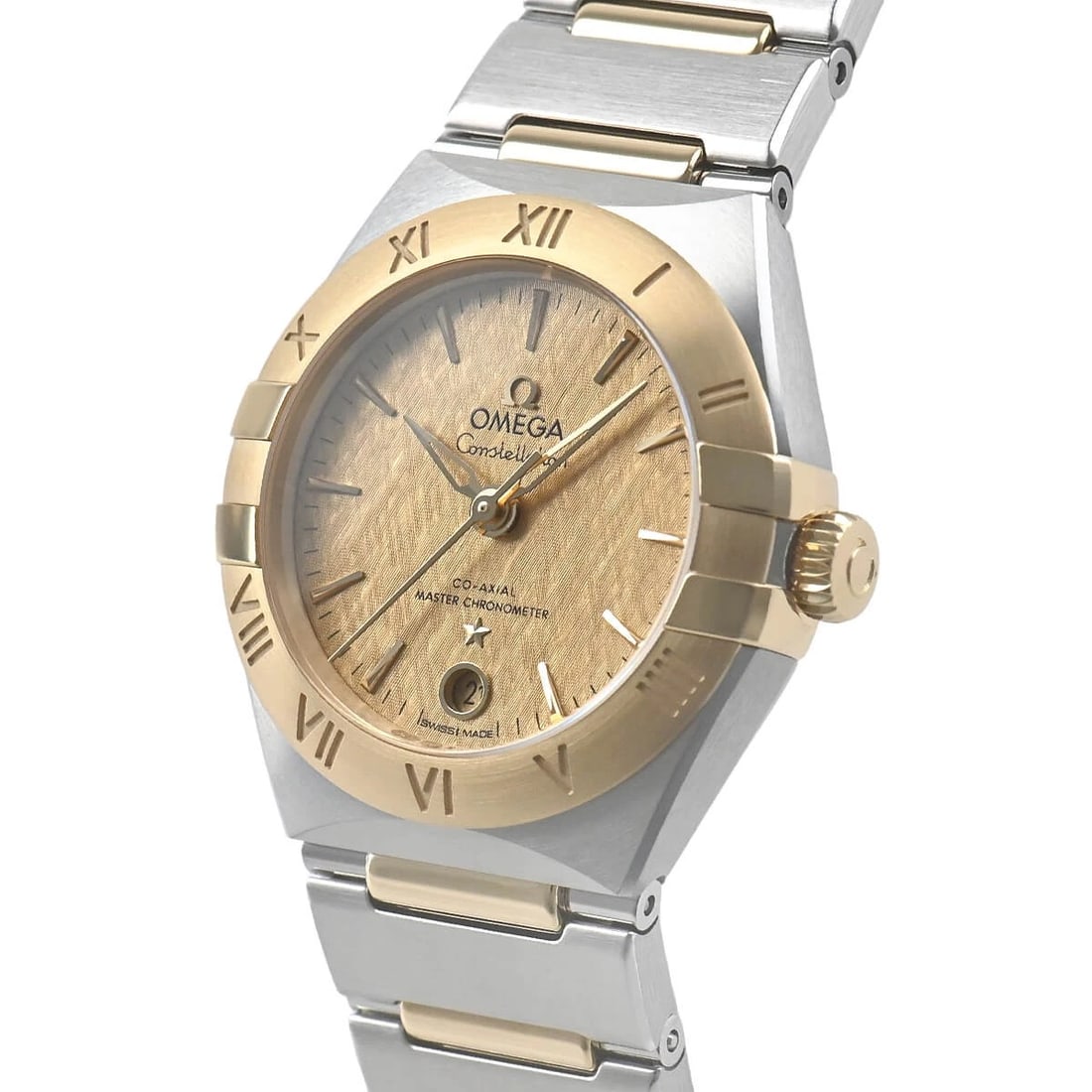 OMEGA CONSTELLATION WATCH: OMEGA Constellation Watch Brand: OMEGA Type/Style: Wristwatch Material: Case Material Stainless steel and yellow gold Color: Dial Color Champagne Size: Case Size Case Size: 29.0mm Accessories: Non
