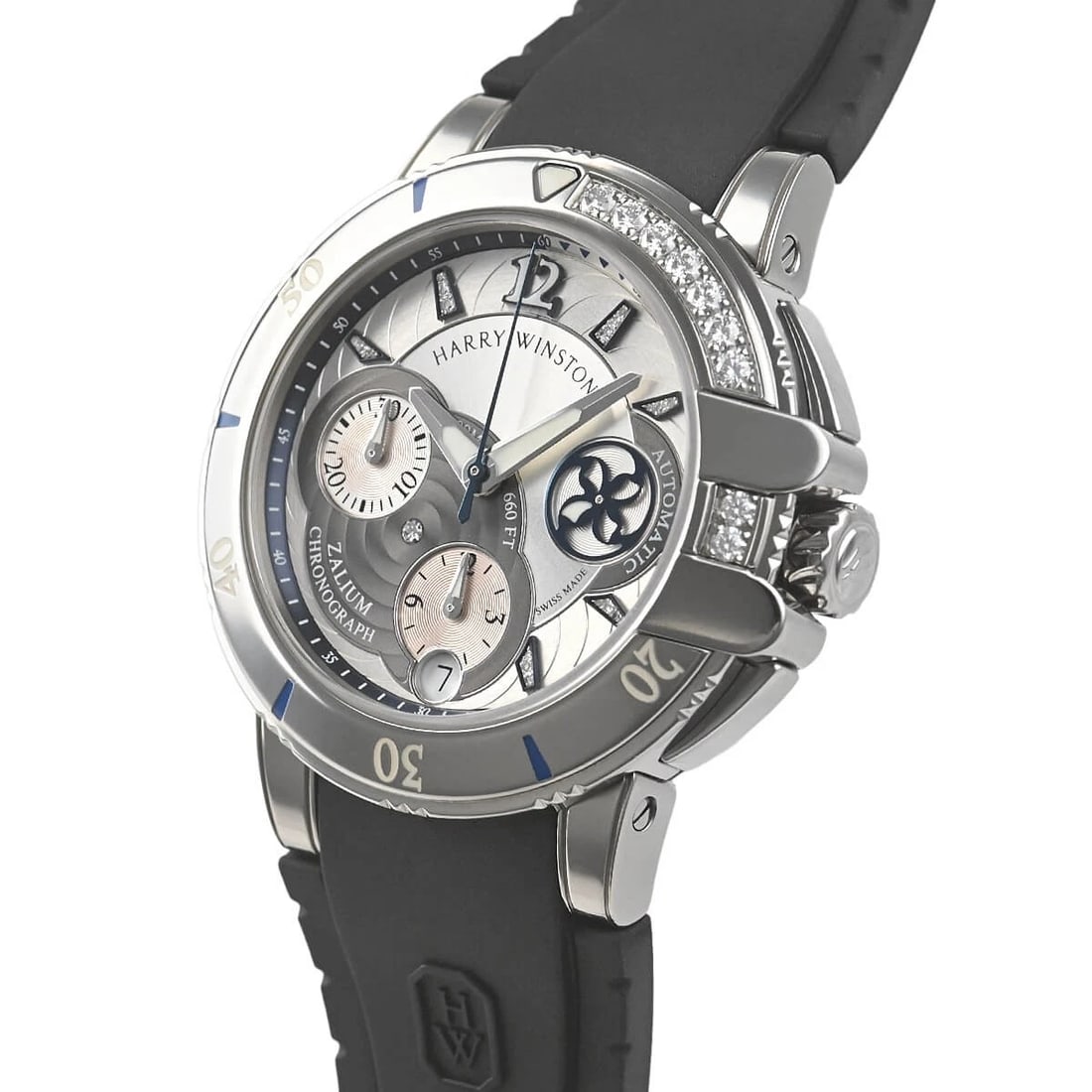 HARRY WINSTON OCEAN SPORTS WATCH (1 of 3)