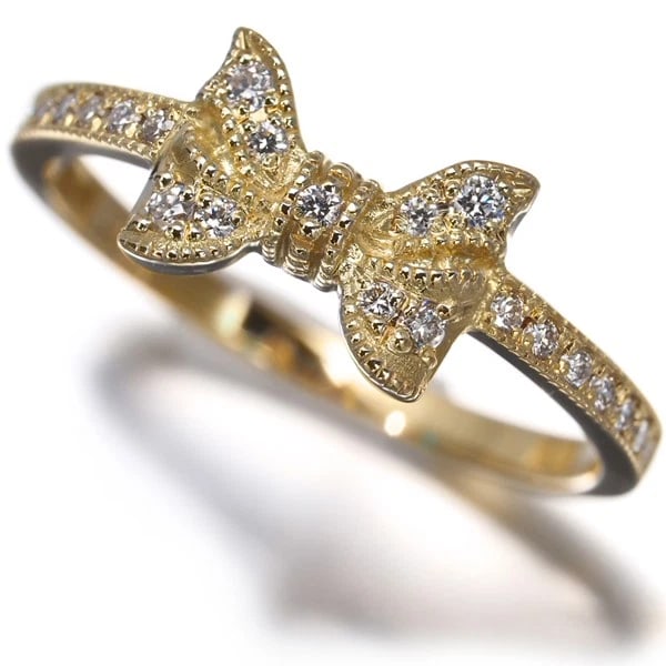 AHKAH DIAMOND PORTE RIBBON MILGRAIN RING 18K 750 YELLOW GOLD: AHKAH Diamond Porte Ribbon Milgrain Ring 18K 750 Yellow Gold Brand: AHKAH Type/Style: Ring Material: 18K 750 Yellow Gold Main Stone Natural Color: Yellow Gold Size: US 4.5 Accessories: None