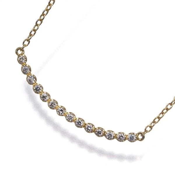 AHKAH DIAMOND BELIEVE YOU NECKLACE 18K 750 YELLOW GOLD: AHKAH Diamond Believe You Necklace 18K 750 Yellow Gold Brand: AHKAH Type/Style: Necklace Material: 18K 750 Yellow Gold Main Stone Natural Color: Yellow Gold Size: Necklace length: 37 / 40cmPendant siz