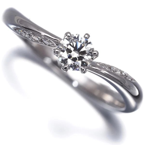TASAKI DIAMOND WAVE RING 950 PLATINUM: TASAKI Diamond Wave Ring 950 Platinum Brand: TASAKI Type/Style: Ring Material: 950 Platinum Main Stone Natural Color: Platinum Size: US 5.25-5.5 Accessories: None Accessories Notice: When