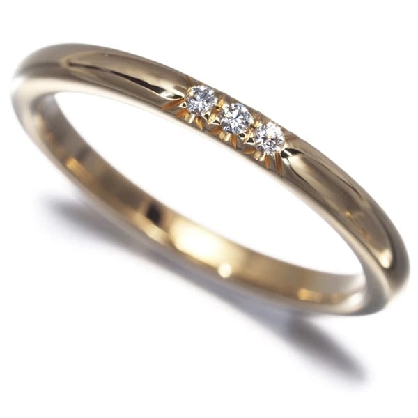 TIFFANY&CO. DIAMOND TIFFANY FOREVER 3P RING 18K YG: Tiffany&Co. Diamond Tiffany Forever 3P Ring 18K YG Brand: Tiffany & Co. Type/Style: Ring Material: 18K YG Main Stone Natural Color: Yellow Gold Size: US 4.25-4.5 Accessories: None Accessor