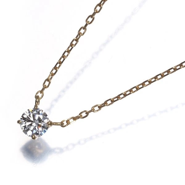 VENDOME DIAMOND SOLITAIRE NECKLACE 18K 750 YELLOW GOLD: VENDOME Diamond Solitaire Necklace 18K 750 Yellow Gold Brand: VENDOME Type/Style: Necklace Material: 18K 750 Yellow Gold Main Stone Natural Color: Yellow Gold Size: Necklace length: 43cm Accessori
