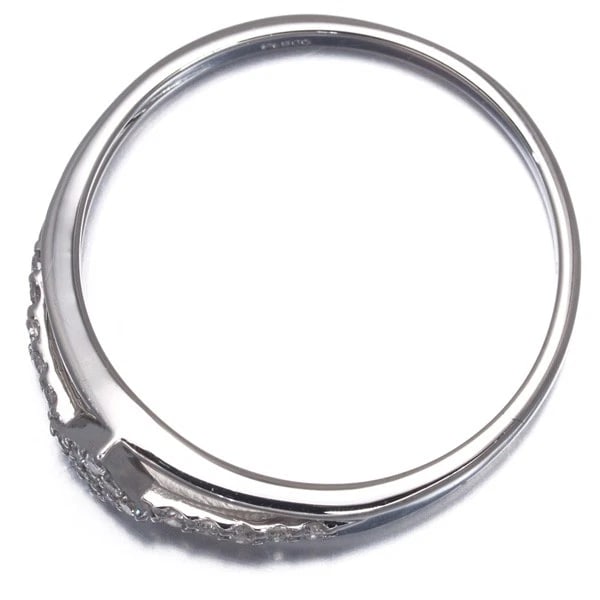 DIAMOND RING 900 PLATINUM - 4