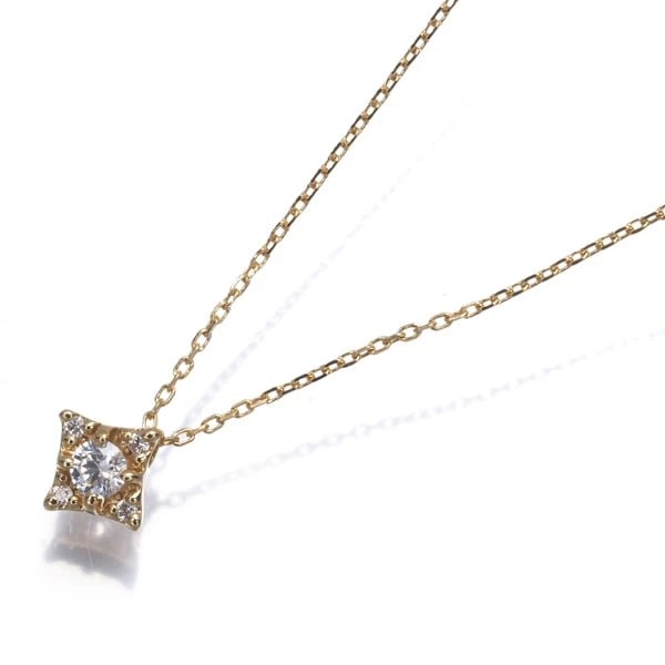 VENDOME DIAMOND LUEUR NECKLACE 18K 750 YELLOW GOLD: VENDOME Diamond Lueur Necklace 18K 750 Yellow Gold Brand: VENDOME Type/Style: Necklace Material: 18K 750 Yellow Gold Main Stone Natural Color: Yellow Gold Size: Necklace length: 37 / 40cmPendant size:
