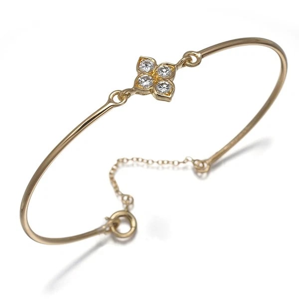 CARTIER DIAMOND HINDU BANGLE BRACELET 18K 750 YELLOW GOLD: Cartier Diamond Hindu Bangle Bracelet 18K 750 Yellow Gold Brand: Cartier Type/Style: Bracelet Material: 18K 750 Yellow Gold Main Stone Natural Color: Yellow Gold Size: Inner circumference: 16.5cmDesig