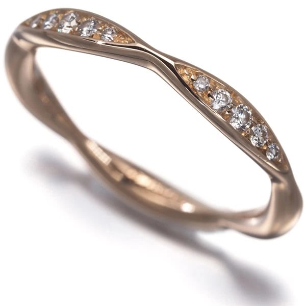 CHANEL DIAMOND CAMELIA HALF RING 18K 750 ROSE GOLD: CHANEL Diamond Camelia Half Ring 18K 750 Rose Gold Brand: CHANEL Type/Style: Ring Material: 18K 750 Rose Gold Main Stone Natural Color: Rose Gold Size: US 4 - 4.25 Accessories: None Access