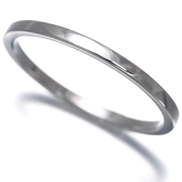 HERMES WEDDING BAND SIDE LOGO RING 18K 750 WHITE GOLD: HERMES Wedding Band Side Logo Ring 18K 750 White Gold Brand: HERMES Type/Style: Ring Material: 18K 750 White Gold Color: White Gold Size: US 6.5 Accessories: None Accessories Notice: When