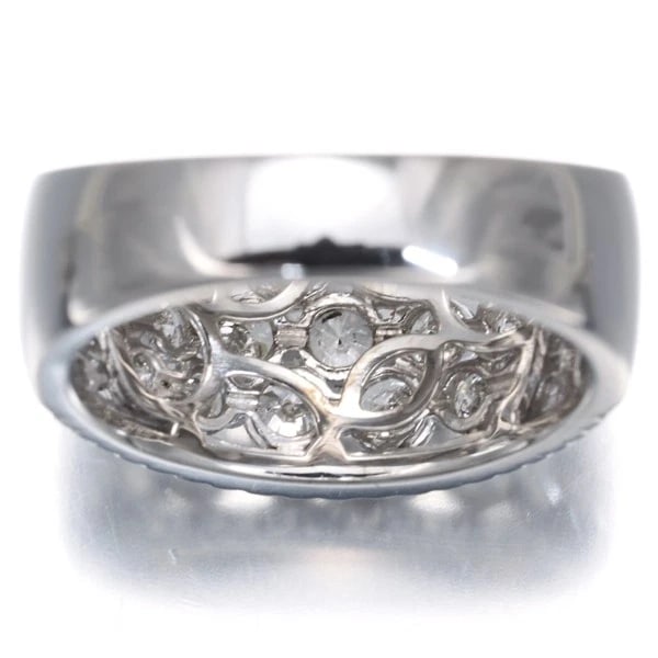 DIAMOND RING 900 PLATINUM - 4