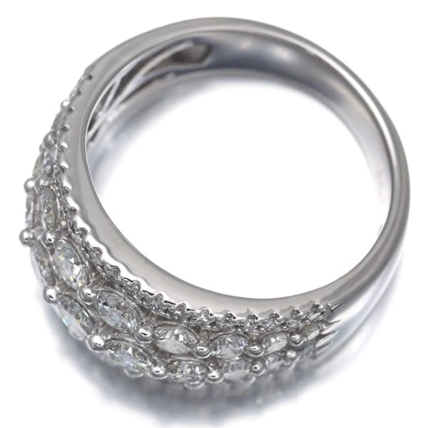 DIAMOND RING 900 PLATINUM - 5