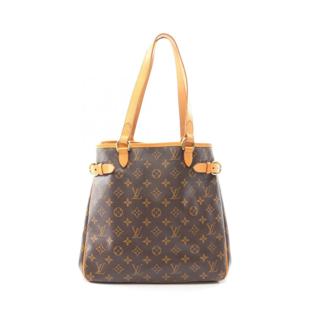 LOUIS VUITTON BATIGNOLLE VERTICAL SHOULDER TOTE BAG: LOUIS VUITTON Batignolle Vertical Shoulder Tote Bag Brand: LOUIS VUITTON Type/Style: Tote Bag Material: Exterior Material Monogram and PVC coated canvas and leather Color: Exterior Color Brown?ish col