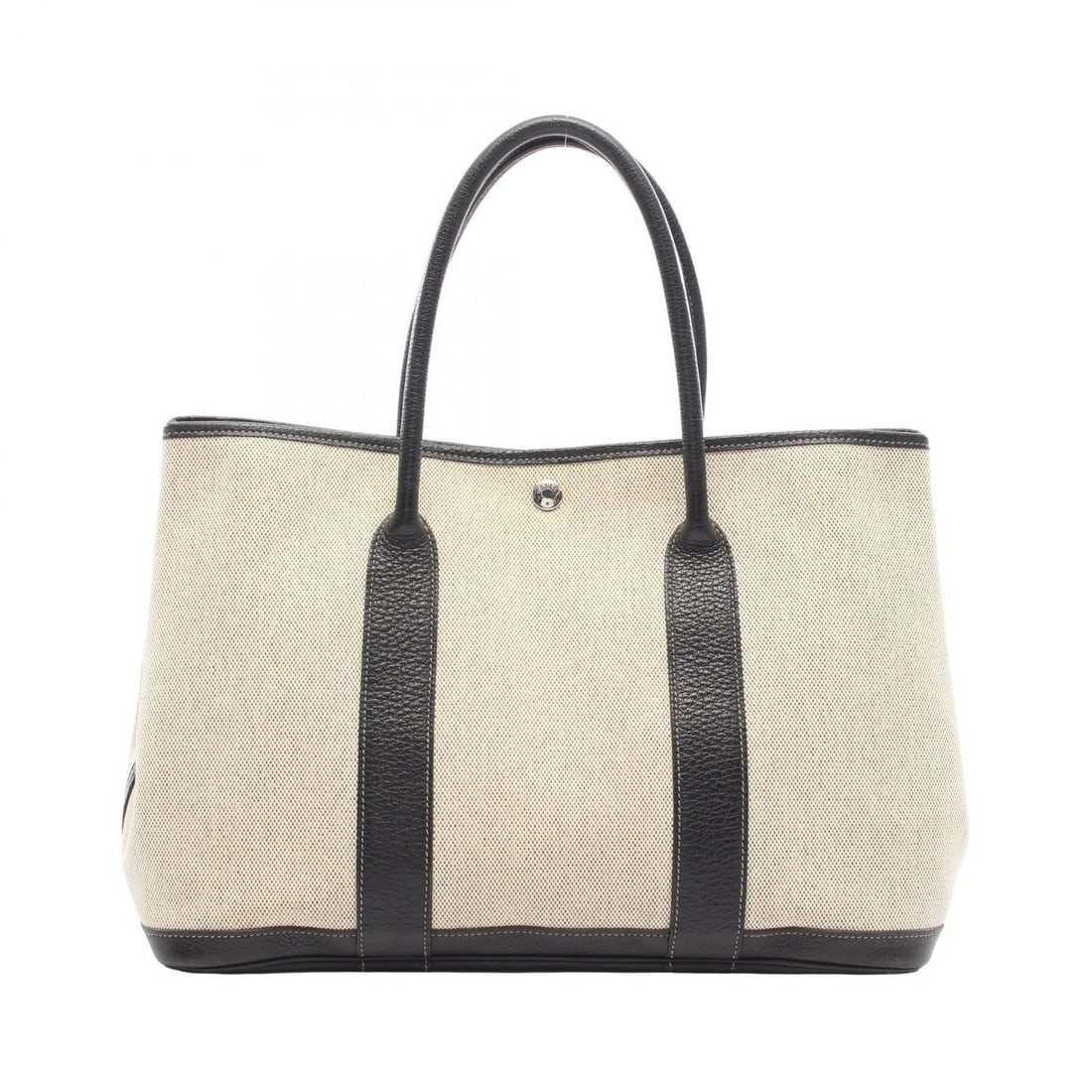 HERMES GARDEN PARTY PM BOLDUC RIBBON TOTE BAG: HERMES Garden Party PM Bolduc Ribbon Tote Bag Brand: HERMES Type/Style: Tote Bag Material: Exterior Material Toile H and canvas and leather and Toile H / Buffalo leather Color: Exterior Color Ecru / B
