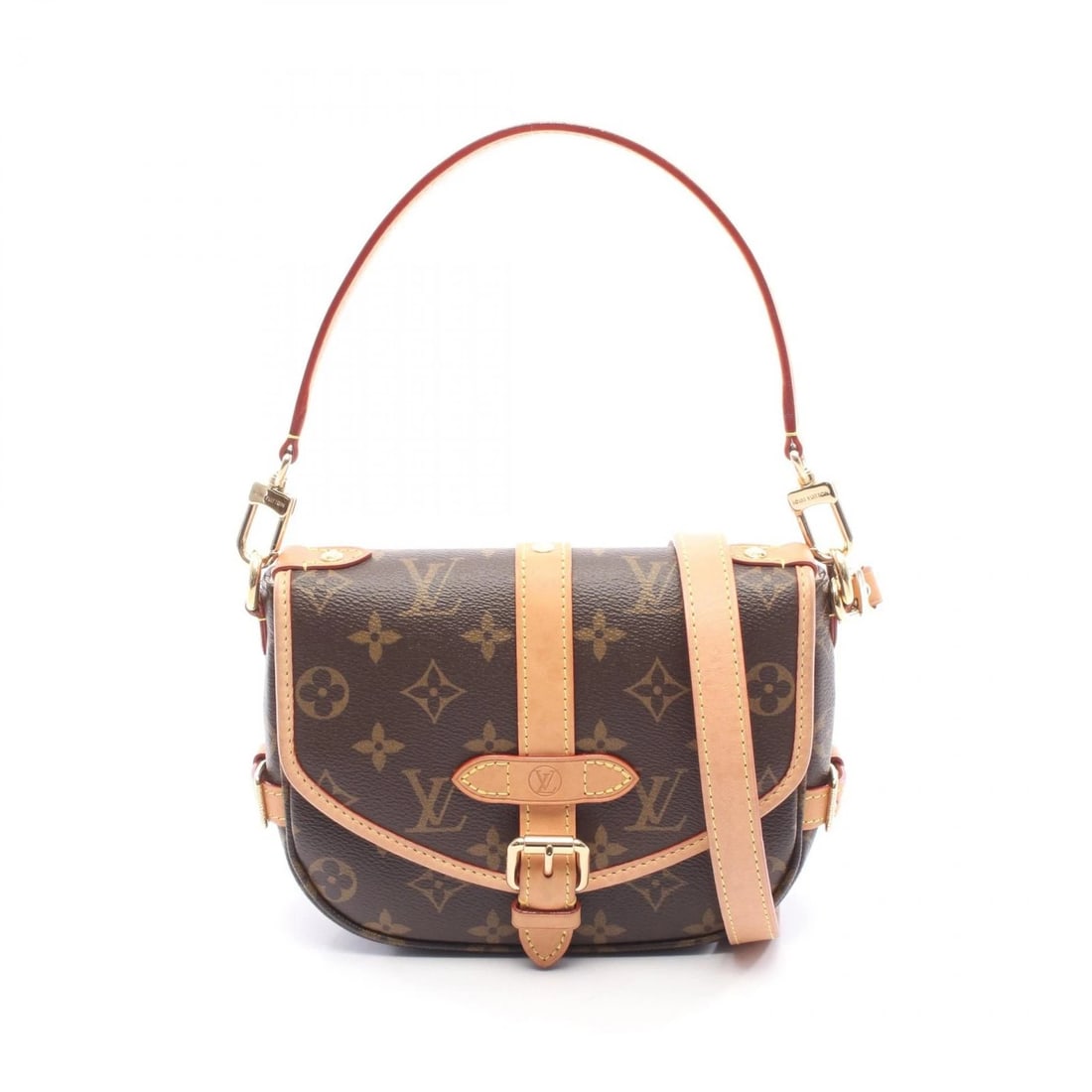 LOUIS VUITTON SAUMUR BB SHOULDER CROSSBODY HANDBAG: LOUIS VUITTON Saumur BB shoulder crossbody Handbag Brand: LOUIS VUITTON Type/Style: Handbag Material: Exterior Material Monogram and canvas and leather and Monogram Color: Exterior Color Brown?ish col