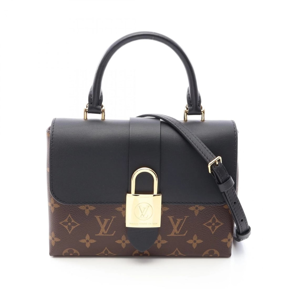 LOUIS VUITTON ROCKY BB SHOULDER CROSSBODY HANDBAG: LOUIS VUITTON Rocky BB shoulder crossbody Handbag Brand: LOUIS VUITTON Type/Style: Handbag Material: Exterior Material Monogram and PVC coated canvas and leather Color: Exterior Color Black / Brown?is
