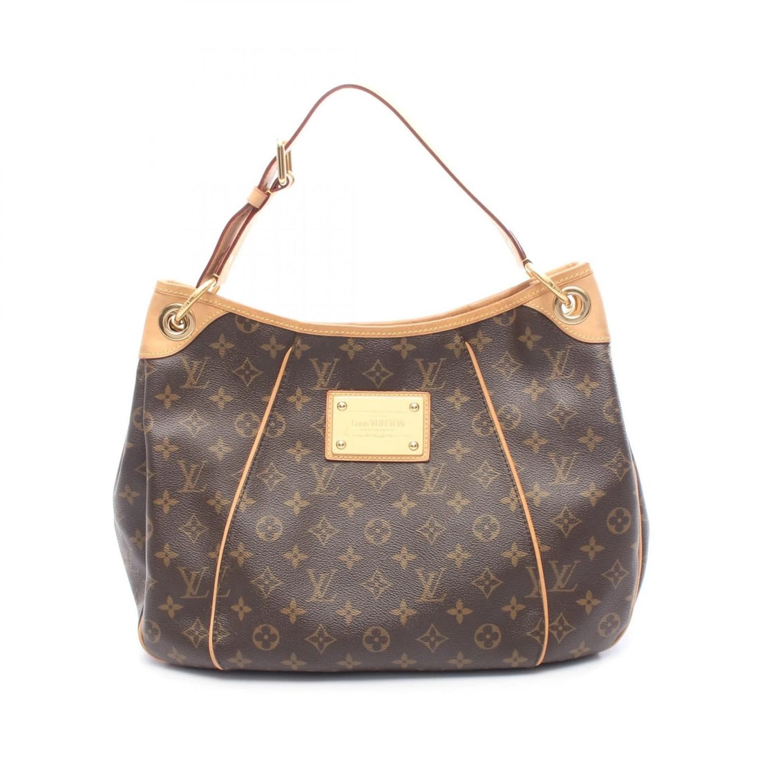 LOUIS VUITTON GALLIERA PM SHOULDER BAG: LOUIS VUITTON Galliera PM Shoulder Bag Brand: LOUIS VUITTON Type/Style: Shoulder Bag Material: Exterior Material Monogram and PVC coated canvas and leather Color: Exterior Color Brown?ish colors Size: