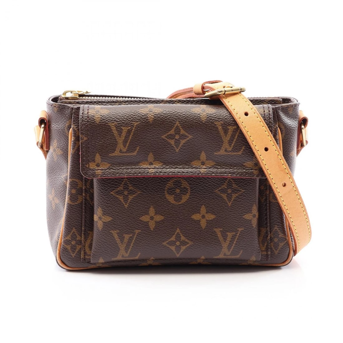 LOUIS VUITTON VIVACITE SHOULDER CROSSBODY HADN BAG: LOUIS VUITTON Vivacite shoulder crossbody hadn bag Brand: LOUIS VUITTON Type/Style: Shoulder Bag Material: Exterior Material Monogram and PVC coated canvas and leather Color: Exterior Color Brown?ish 