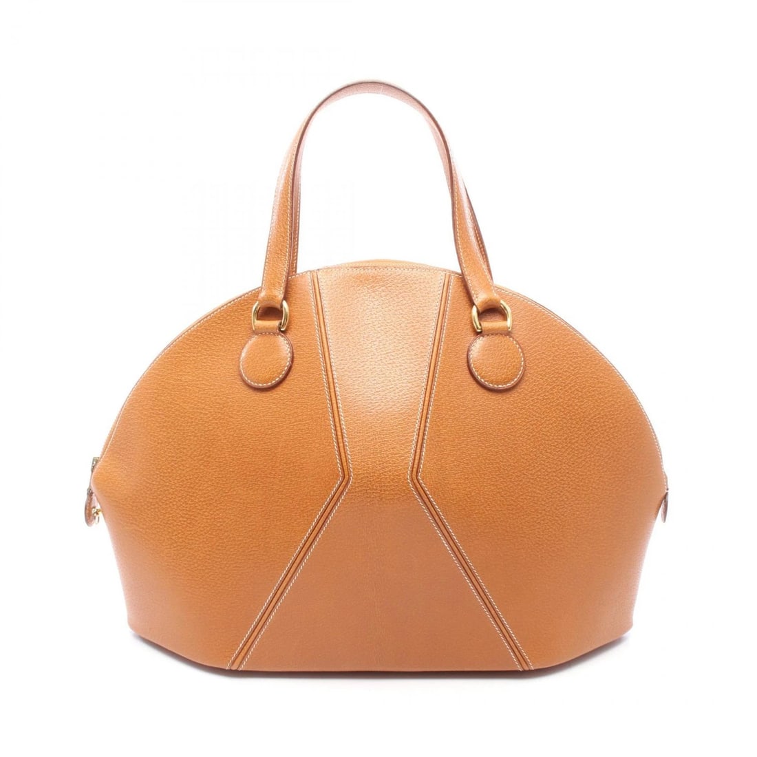 HERMES ILE DE BOU TOTE HANDBAG LEATHER PIGSKIN BROWN: HERMES Ile de Bou Tote Handbag leather Pigskin Brown Brand: HERMES Type/Style: Tote Bag Material: Exterior Material leather and Pigskin Color: Exterior Color Gold / Brown?ish colors Size: H:31cm x W:4