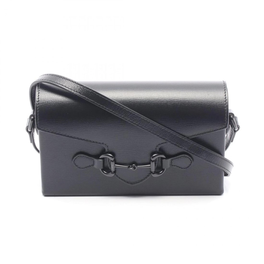 GUCCI HORSEBIT 1955 SHOULDER CROSSBODY BAG: GUCCI Horsebit 1955 Shoulder crossbody Bag Brand: GUCCI Type/Style: Shoulder Bag Material: Exterior Material leather Color: Exterior Color Black?ish colors Size: H:11cm x W:18cm x D:5cm (H:4.3" x W:7.