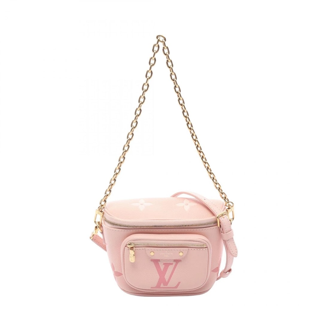LOUIS VUITTON MINI BUM BAG SHOULDER HAND: LOUIS VUITTON Mini Bum Bag Shoulder Hand Brand: LOUIS VUITTON Type/Style: Handbag Material: Exterior Material Pink / Pink?ish colors Color: Exterior Color Pink / Pink?ish colors Size: H:14cm x W:15cm 