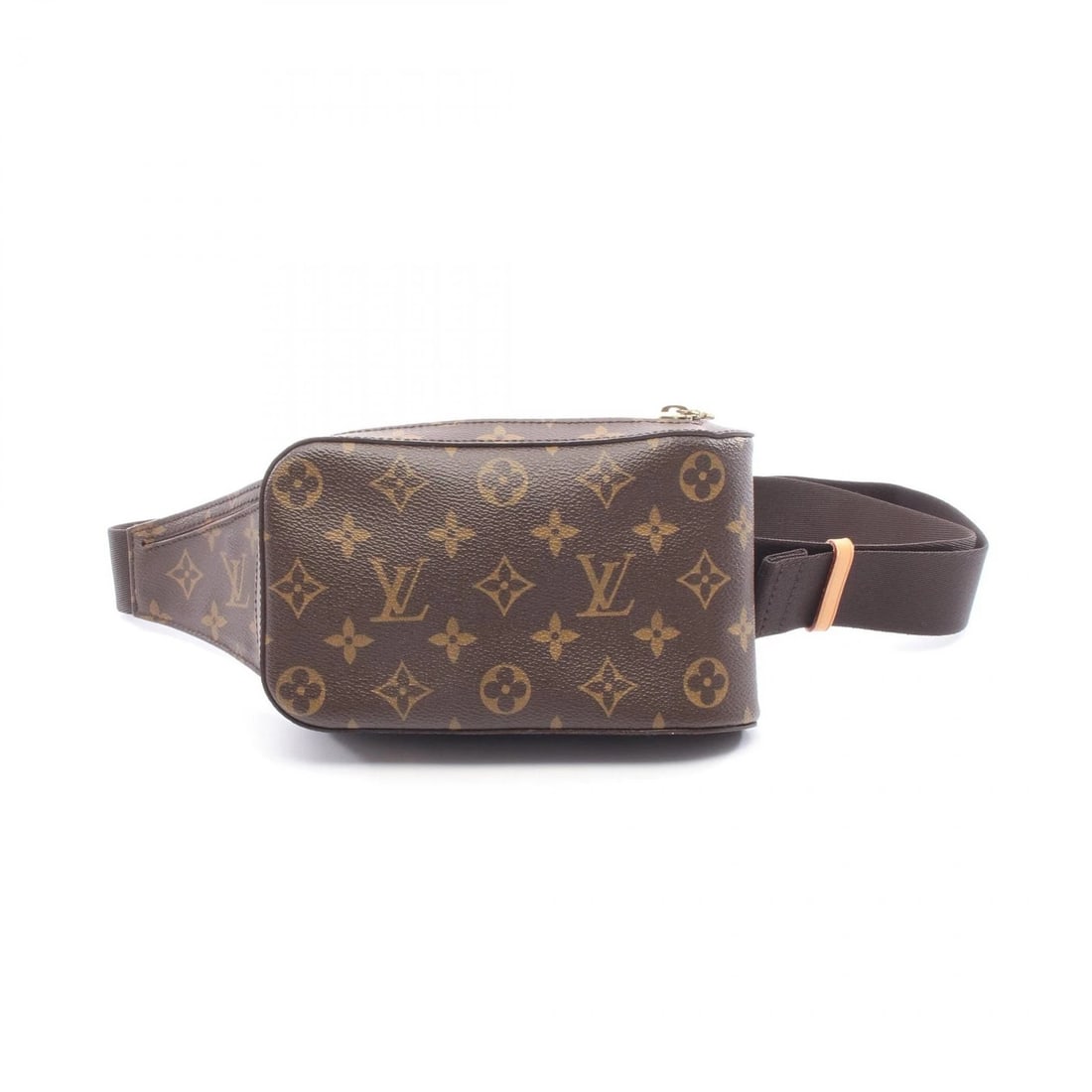 LOUIS VUITTON GERONIMOS WAIST BUM BELT BAG: LOUIS VUITTON geronimos Waist bum belt bag Brand: LOUIS VUITTON Type/Style: Waist bag Body bag Material: Exterior Material Monogram and PVC coated canvas Color: Exterior Color Brown?ish colors Size: H