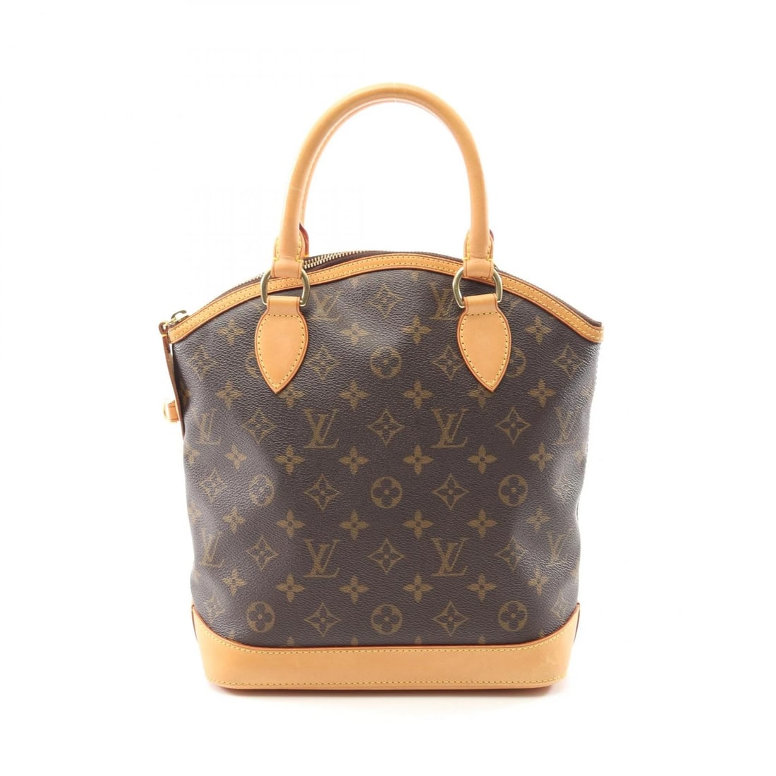 LOUIS VUITTON LOCKIT HANDBAG MONOGRAM CANVAS LEATHER: LOUIS VUITTON Lockit Handbag Monogram Canvas Leather Brand: LOUIS VUITTON Type/Style: Handbag Material: Exterior Material Monogram and PVC coated canvas and leather Color: Exterior Color Brown?ish col