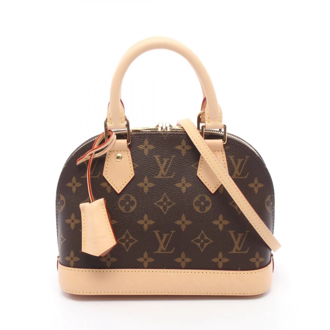 LOUIS VUITTON ALMA BB CROSSBODY HANDBAG: LOUIS VUITTON Alma BB crossbody Handbag Brand: LOUIS VUITTON Type/Style: Handbag Material: Exterior Material Monogram and PVC coated canvas and leather Color: Exterior Color Brown?ish colors Size: H:1