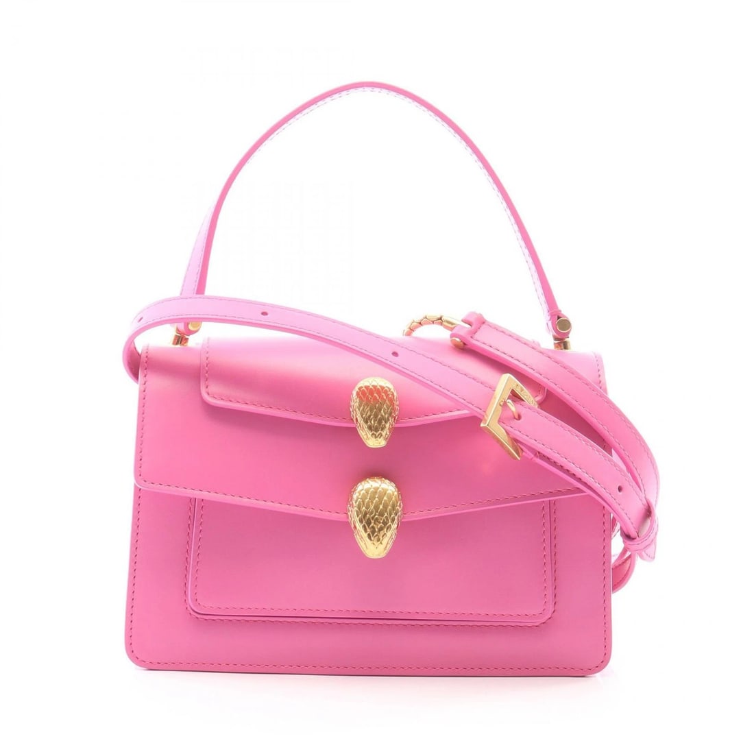 BVLGARI ALEXANDER WANG SERPENTI SHOULDER HANDBAG: BVLGARI ALEXANDER WANG Serpenti Shoulder Handbag Brand: BVLGARI Type/Style: Handbag Material: Exterior Material leather Color: Exterior Color Pink?ish colors Size: H:12cm x W:18.5cm x D:5cm (H:4.7" x 