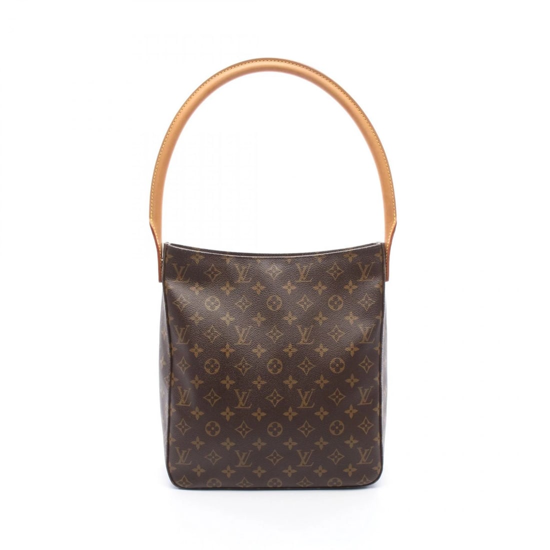 LOUIS VUITTON LOOPING GM SHOULDER HAND BAG: LOUIS VUITTON Looping GM Shoulder hand Bag Brand: LOUIS VUITTON Type/Style: Shoulder Bag Material: Exterior Material Monogram and PVC coated canvas and leather Color: Exterior Color Brown?ish colors S