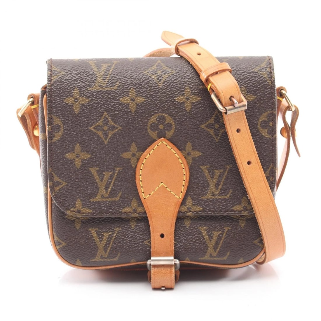 LOUIS VUITTON CARTOUCHIERE PM SHOULDER CROSSBODY BAG: LOUIS VUITTON Cartouchiere PM Shoulder crossbody Bag Brand: LOUIS VUITTON Type/Style: Shoulder Bag Material: Exterior Material Monogram and PVC coated canvas and leather Color: Exterior Color Brown?is