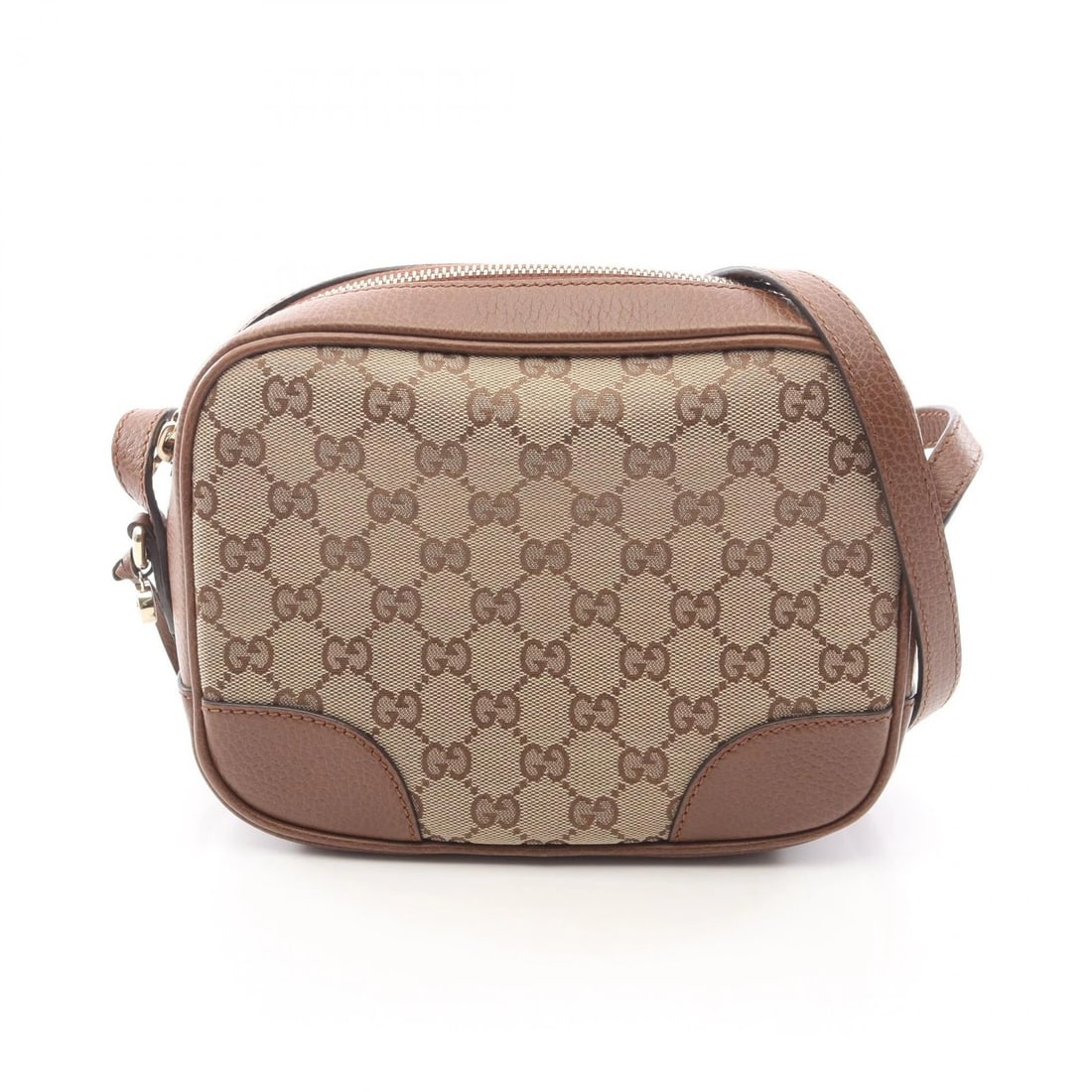 GUCCI BREE GG CANVAS CROSSBODY SHOULDER BAG: GUCCI Bree GG canvas Crossbody Shoulder Bag Brand: GUCCI Type/Style: Shoulder Bag Material: Exterior Material canvas and leather Color: Exterior Color Beige?ish colors and Brown?ish colors Size: H:17c