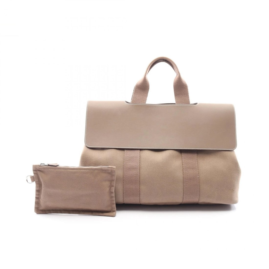 HERMES VALPARAISO HANDBAG TOILE CHEVRONS SWIFT ETOUPE: HERMES Valparaiso Handbag Toile Chevrons SWift Etoupe Brand: HERMES Type/Style: Handbag Material: Exterior Material Toile Chevrons and leather and Toile Chevrons Color: Exterior Color Etoupe Grey / Be