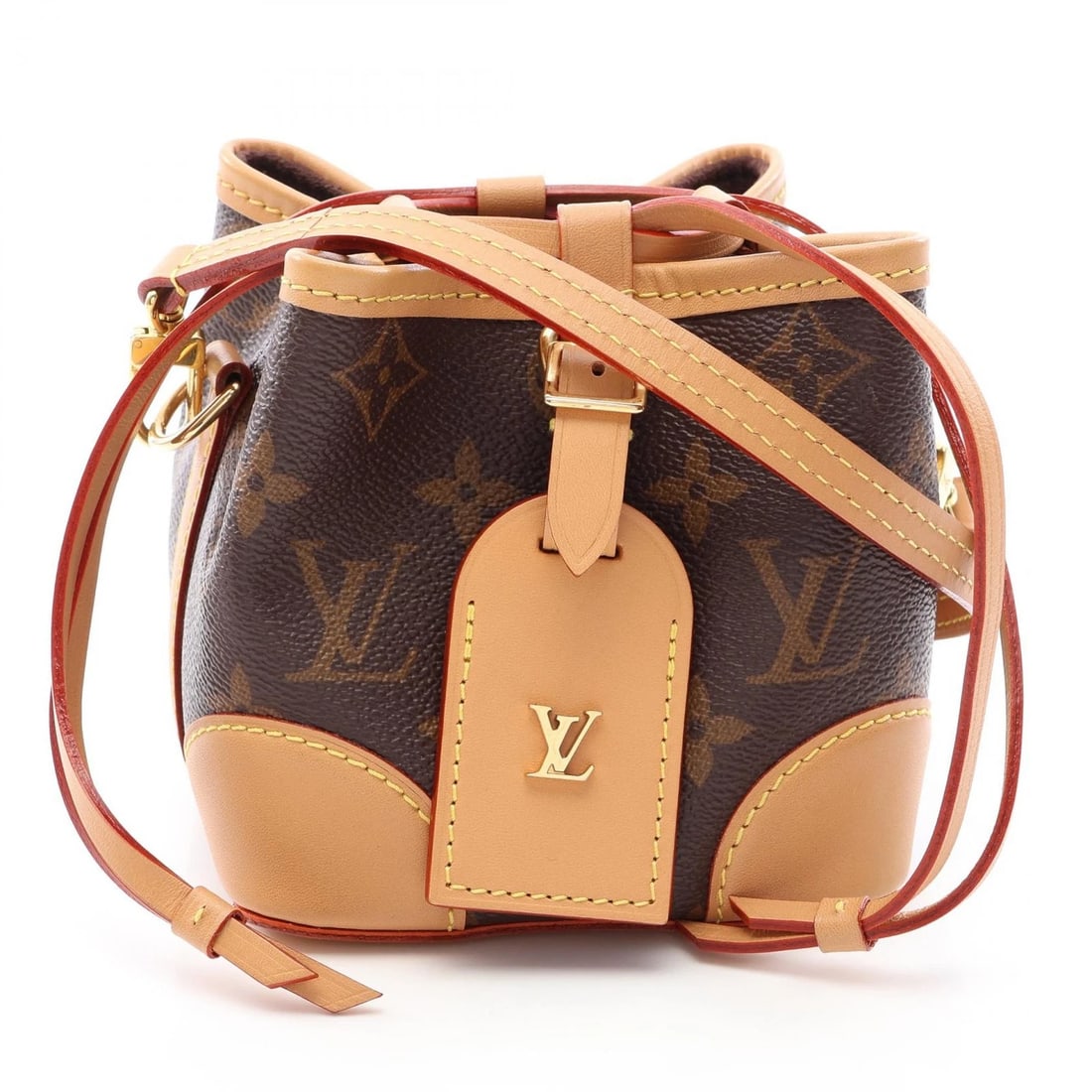LOUIS VUITTON NOE PURTH CROSSBODY SHOULDER BAG: LOUIS VUITTON Noe Purth Crossbody Shoulder Bag Brand: LOUIS VUITTON Type/Style: Shoulder Bag Material: Exterior Material Monogram and PVC coated canvas and leather Color: Exterior Color Brown?ish colo