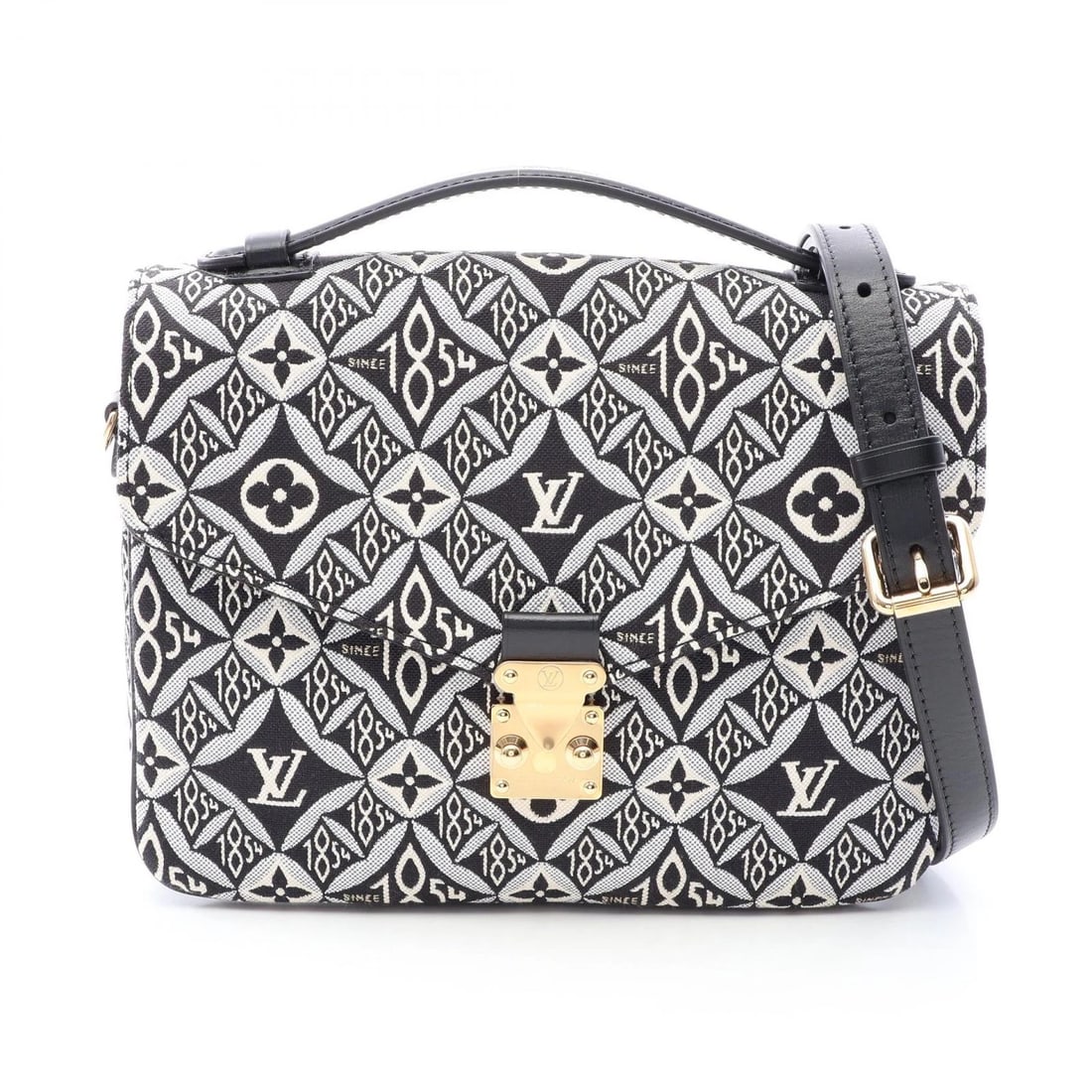 LOUIS VUITTON POCHETTE METIS CROSSBODY HANDBAG: LOUIS VUITTON Pochette Metis Crossbody Handbag Brand: LOUIS VUITTON Type/Style: Handbag Material: Exterior Material Monogram / Jacquard and canvas and leather Color: Exterior Color Black?ish colors an