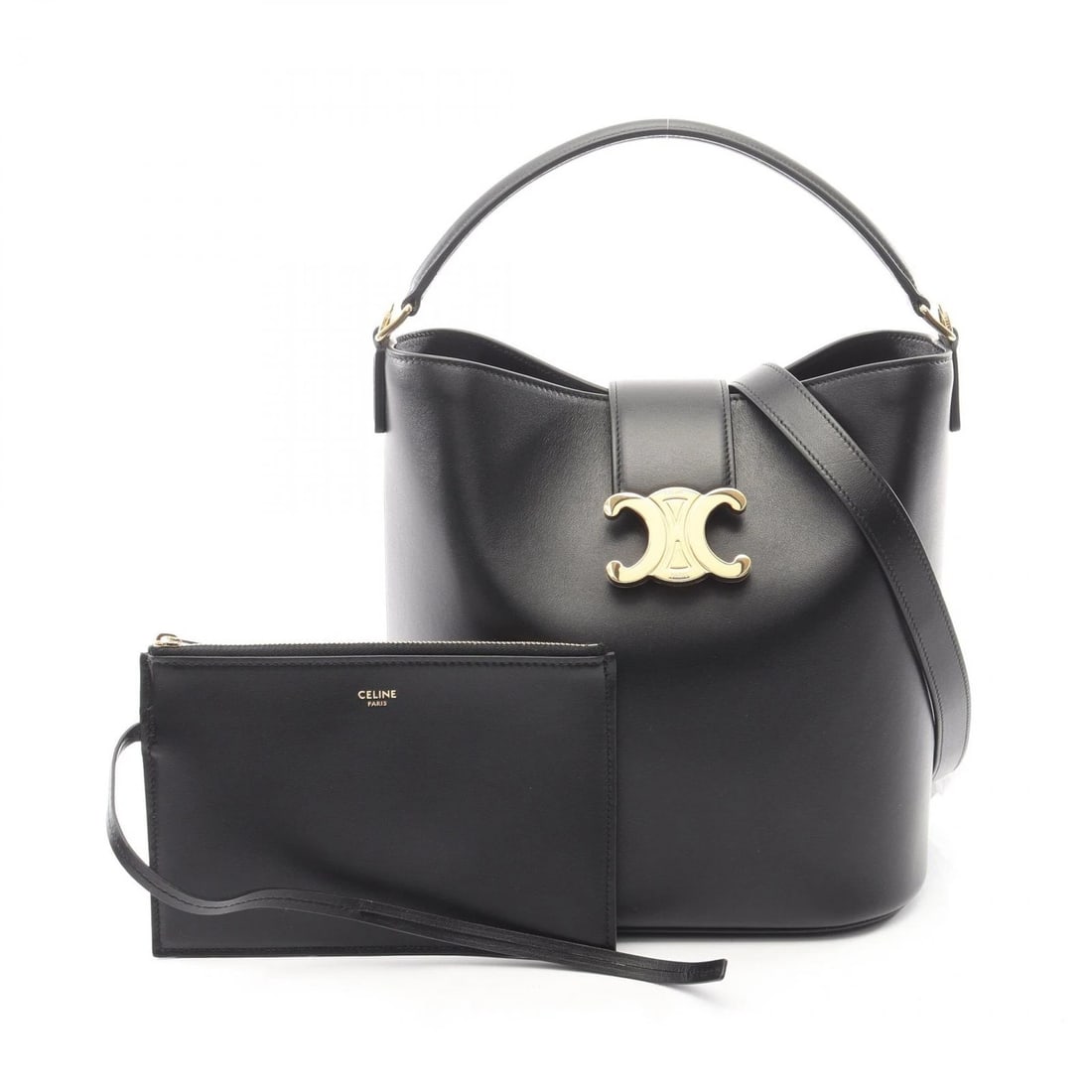 CELINE MEDIUM LOUISE BUCKET SHOULDER CROSSBODY HANDBAG (1 of 2)