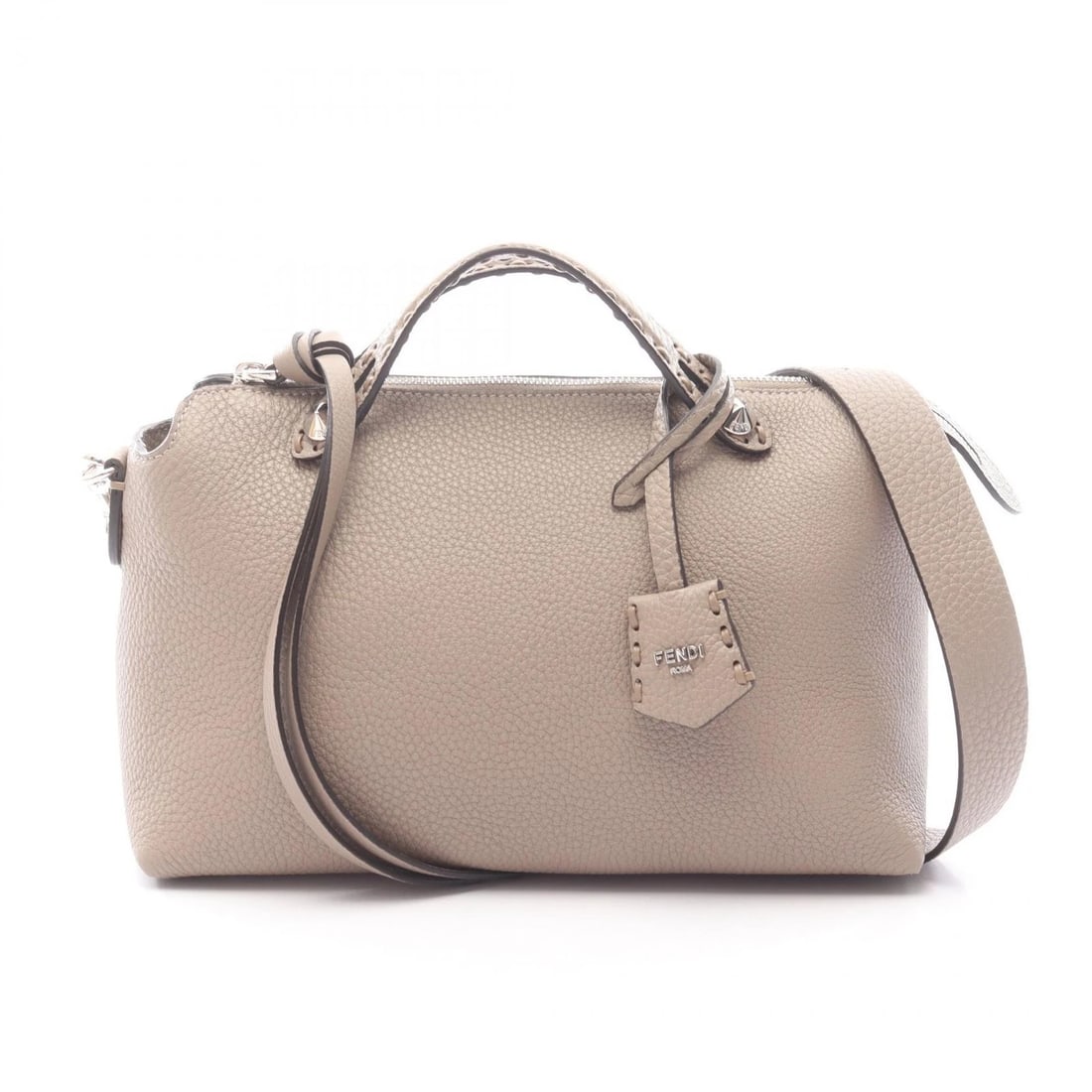 FENDI BY THE WAY SOFT MEDIUM SELLERIA 2WAY HANDBAG: FENDI BY THE WAY SOFT MEDIUM Selleria 2WAY Handbag Brand: FENDI Type/Style: Handbag Material: Exterior Material leather Color: Exterior Color Beige?ish colors Size: H:18cm x W:28cm x D:12.5cm (H:7.1" 