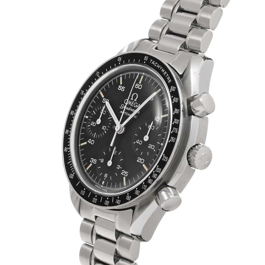OMEGA SPEEDMASTER AUTOMATIC BLACK WATCH - 2