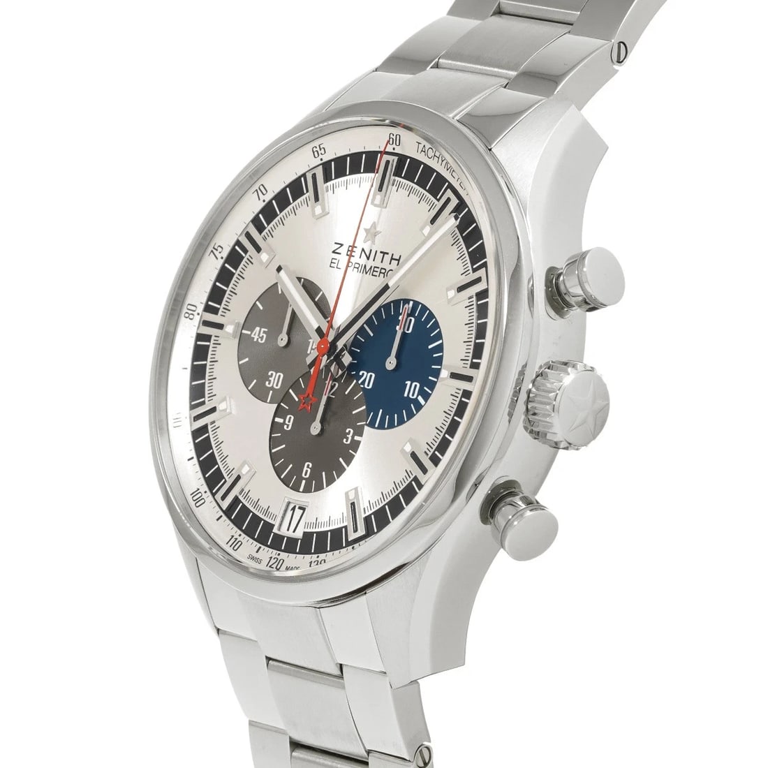 ZENITH CHRONOMASTER SILVER WATCH - 2