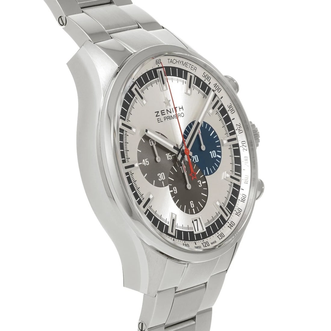 ZENITH CHRONOMASTER SILVER WATCH - 3