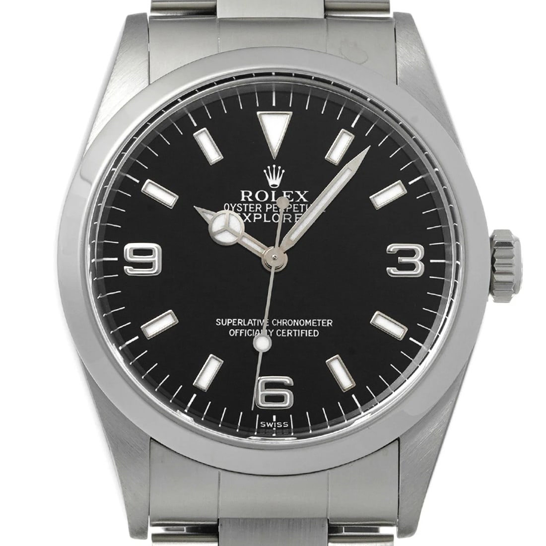 ROLEX EXPLORER BLACK WATCH - 4